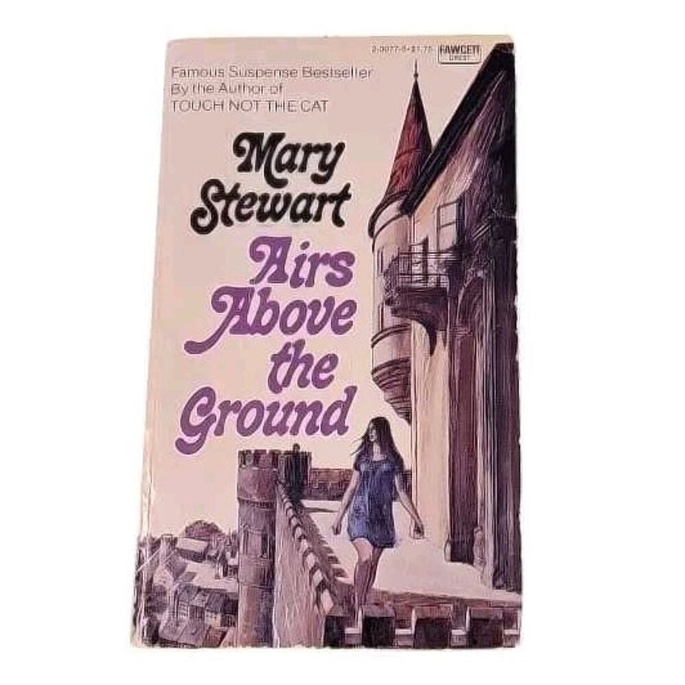Air Above the Ground Mary Stewart Book Paperback Vintage 1965 Fiction